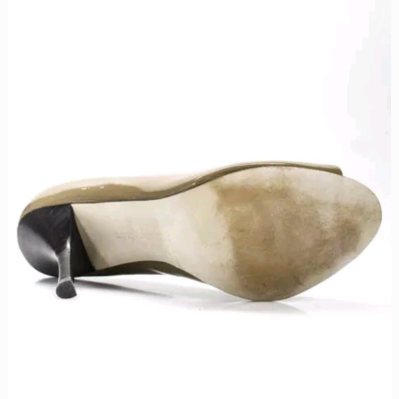 BANANA REPUBLIC PEEP TOE PUMPS HEELS SIZE 6 patent - Picture 5 of 6